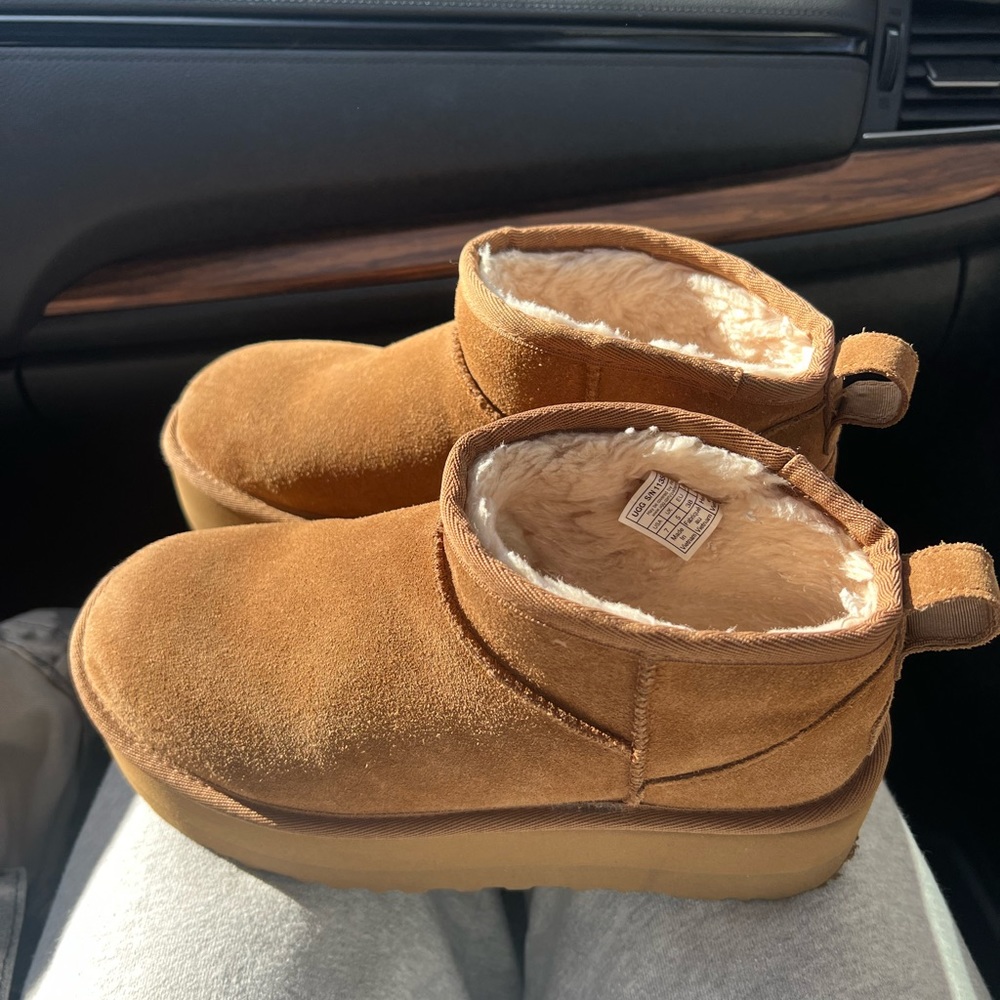 Platform Uggs Chestnut